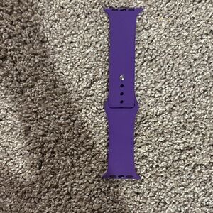 Silicone Replacement Wristband for Smartwatches - Purple